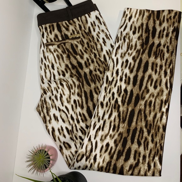 MICHAEL MICHAEL KORS Animal Print Pants - Picture 1 of 8